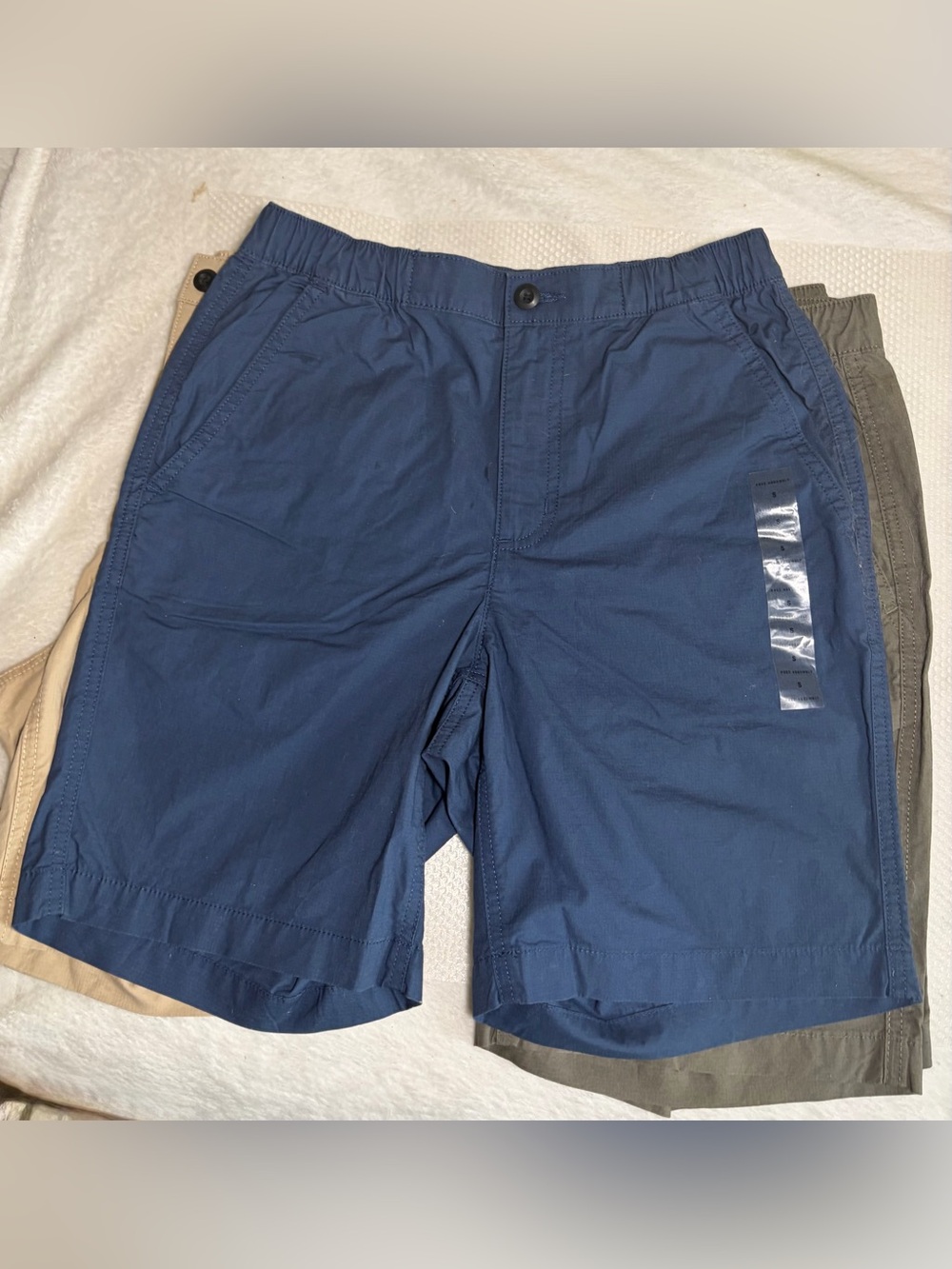 Free Assembly Kids  Bundle 3 Shorts Navy Casual Stretch Sz S